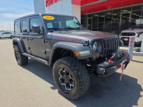 Used 2020 Jeep Wrangler Unlimited Rubicon w/ Quick Order Package 28Y Recon AWD/4WD image 1