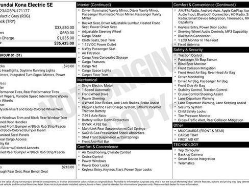 Used 2023 Hyundai Kona SE FWD image 15