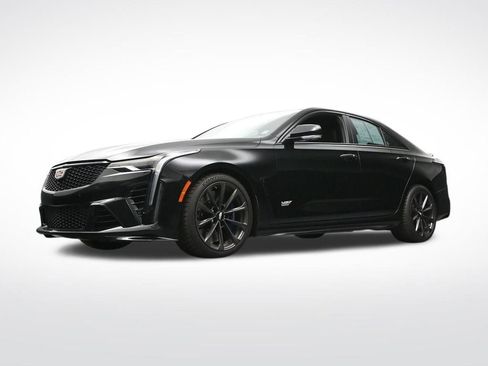 Certified 2024 Cadillac CT4 V Blackwing w/ LPO, Blue Accent Package RWD image 24