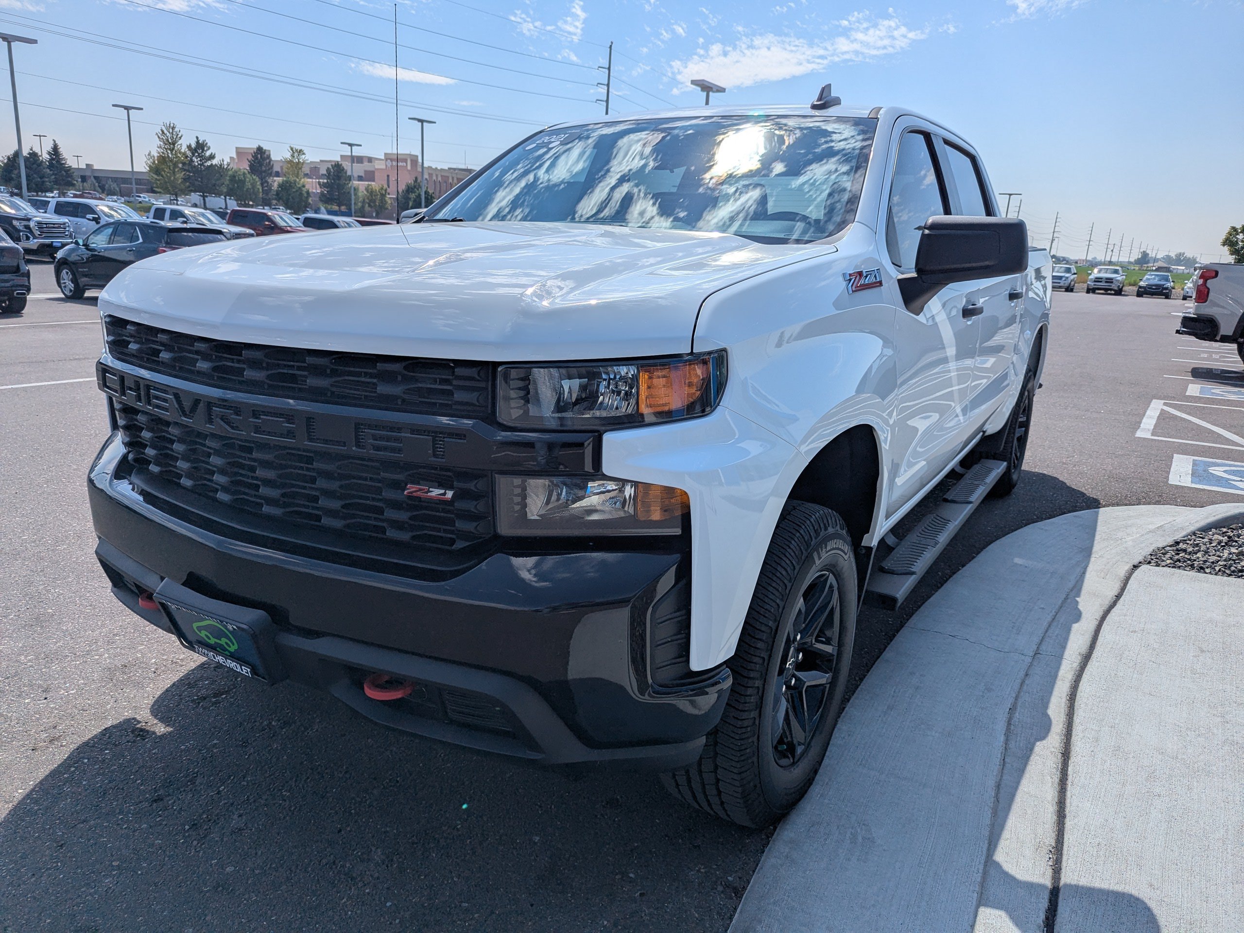 Certified 2021 Chevrolet Silverado 1500 Custom Trail Boss AWD/4WD image 6