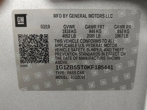 Used 2019 Chevrolet Malibu LS w/ LPO, Convenience Package 2 image 33