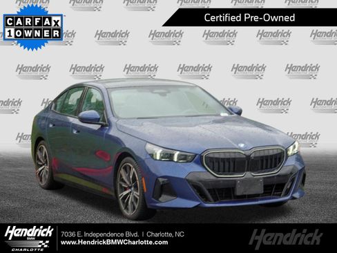 Certified 2025 BMW 550e xDrive w/ Executive Package AWD/4WD image 1