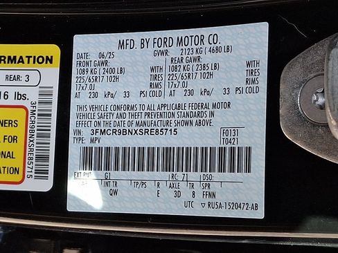 Used 2025 Ford Bronco Sport Big Bend w/ Convenience Package AWD/4WD image 29