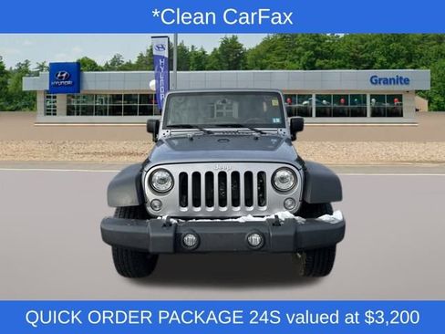 Used 2017 Jeep Wrangler Unlimited Sport w/ Quick Order Package 24S image 3