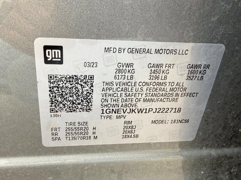 Used 2023 Chevrolet Traverse RS w/ LPO, Floor Liner Package AWD/4WD image 35