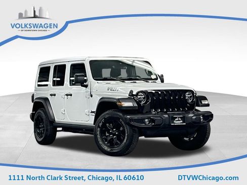 Used 2021 Jeep Wrangler Unlimited Sport image 1