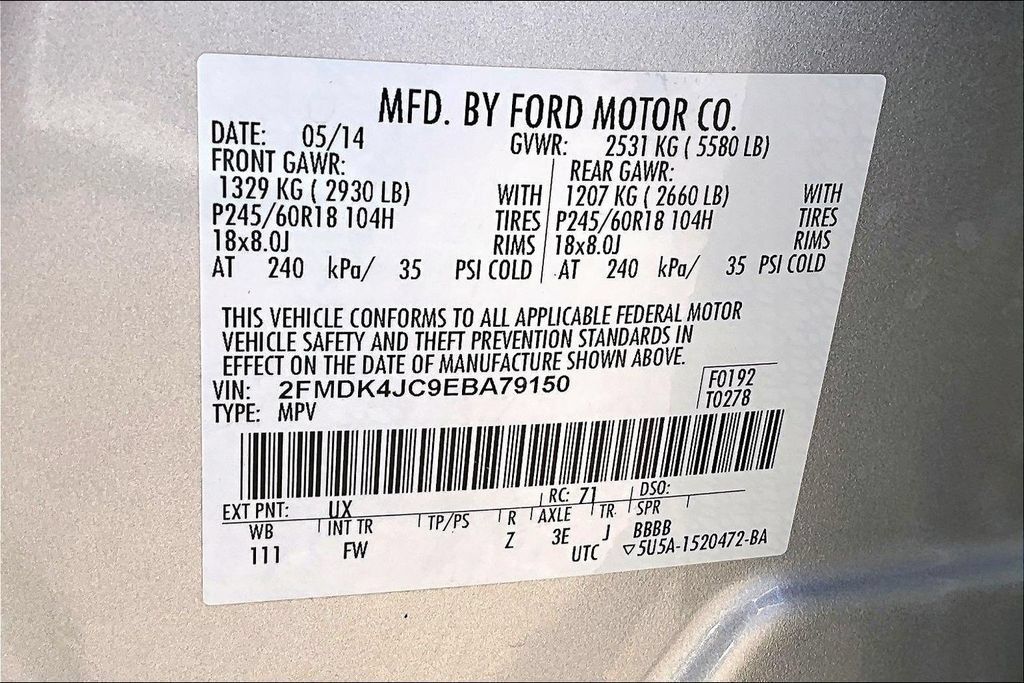 Used 2014 Ford Edge SEL AWD/4WD image 34