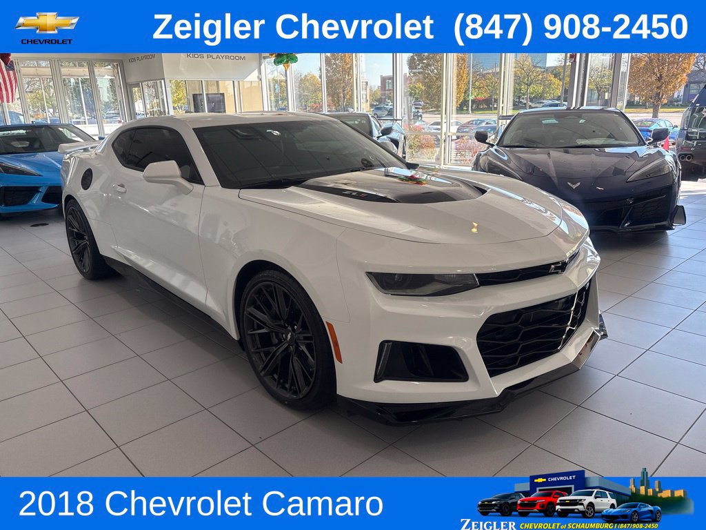 Used 2018 Chevrolet Camaro ZL1 RWD image 1