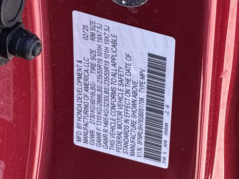 Certified 2025 Honda Odyssey Sport-L image 39