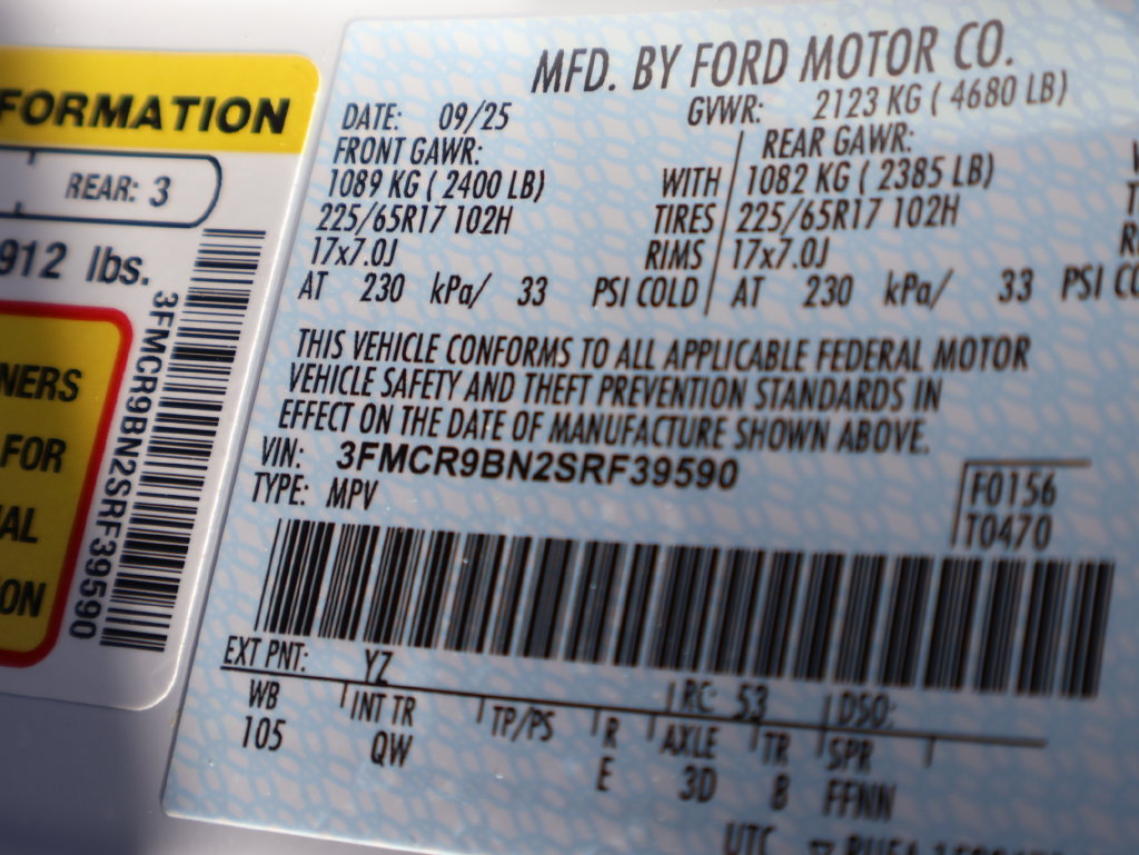 Certified 2025 Ford Bronco Sport Big Bend AWD/4WD image 41