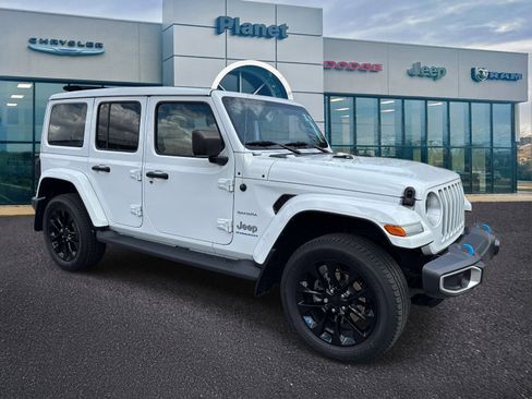 Used 2023 Jeep Wrangler Unlimited Sahara w/ Cold Weather Group image 1