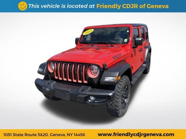 Used 2023 Jeep Wrangler Unlimited Sport AWD/4WD 360° Tour