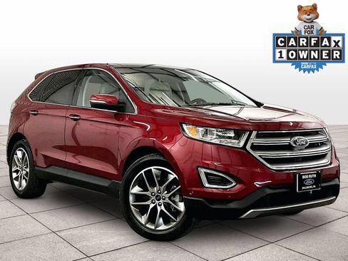 Used 2017 Ford Edge Titanium w/ Equipment Group 302A AWD/4WD image 2