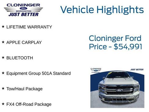 Used 2024 Ford F150 Lariat w/ FX4 Off-Road Package image 11