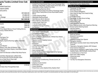 New 2026 Toyota Tundra Limited