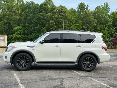 Used 2017 Nissan Armada Platinum w/ Captain Seat Package AWD/4WD image 7
