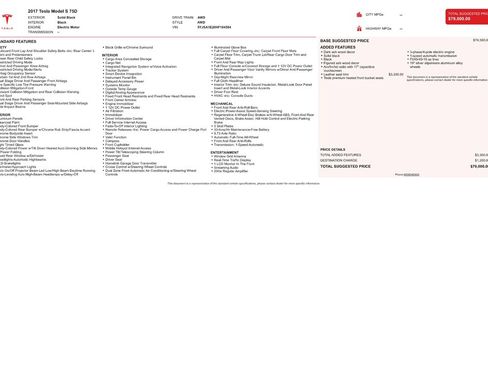 Used 2017 Tesla Model S 75D image 9