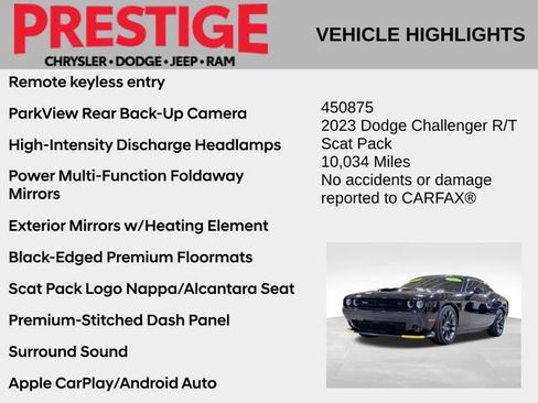 Used 2023 Dodge Challenger R/T Scat Pack w/ Plus Package image 4