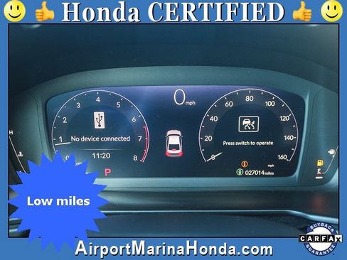 Certified 2023 Honda Accord EX image 27