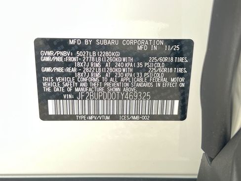 New 2026 Subaru Outback Limited AWD/4WD image 31
