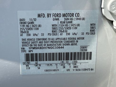 Used 2022 Ford Explorer XLT w/ Equipment Group 202A AWD/4WD image 30
