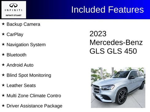 Used 2023 Mercedes-Benz GLS 450 4MATIC image 2