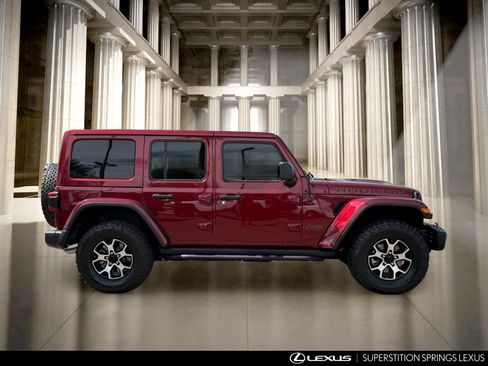 Used 2021 Jeep Wrangler Unlimited Rubicon AWD/4WD image 3