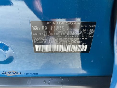 Used 2024 Subaru Outback Wilderness AWD/4WD image 29