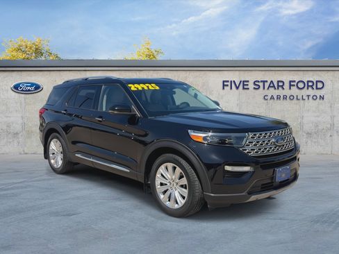 Certified 2023 Ford Explorer Limited w/ Limited Technology Package RWD image 2