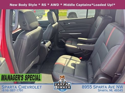 Certified 2024 Chevrolet Traverse RS AWD/4WD image 30