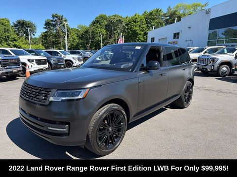 Used 2022 Land Rover Range Rover Long Wheelbase First Edition AWD/4WD image 2