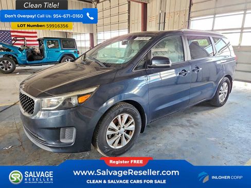 Used 2016 Kia Sedona LX w/ LX Convenience Package FWD image 1