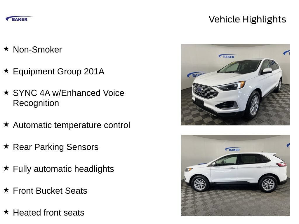 Used 2024 Ford Edge SEL AWD/4WD image 4
