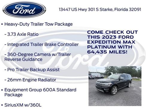 Used 2023 Ford Expedition Max Platinum RWD image 19