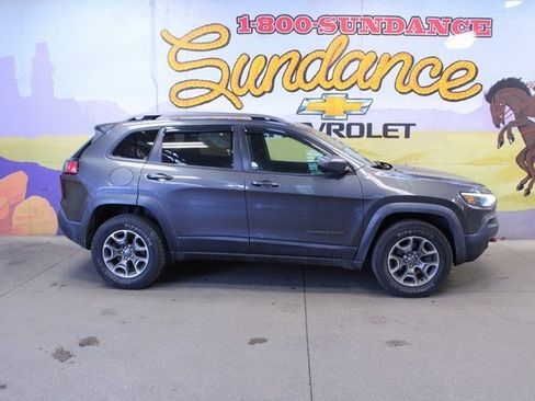 Used 2020 Jeep Cherokee Trailhawk w/ Cold Weather Group image 1