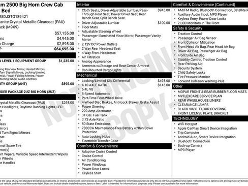 New 2026 RAM 2500 Big Horn AWD/4WD image 6