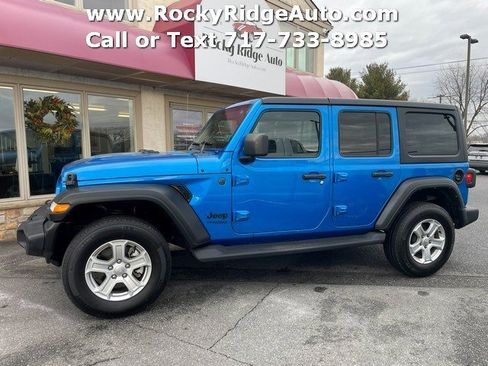 Used 2022 Jeep Wrangler Unlimited Sport image 4