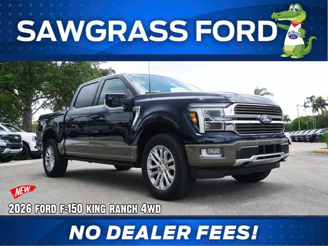 New 2026 Ford F150 King Ranch w/ Equipment Group 601A High AWD/4WD image 1