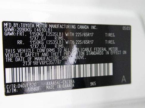 Used 2023 Toyota RAV4 LE AWD/4WD image 42