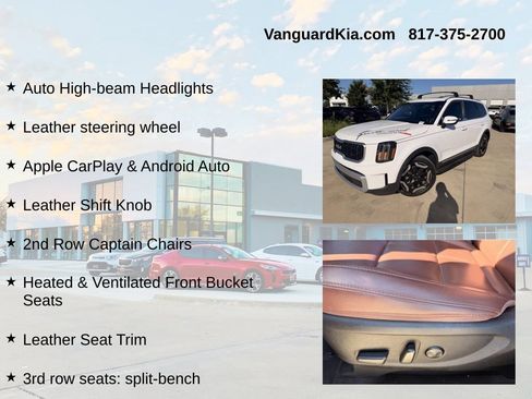 Used 2024 Kia Telluride EX w/ EX Captain's Chair Package FWD image 12