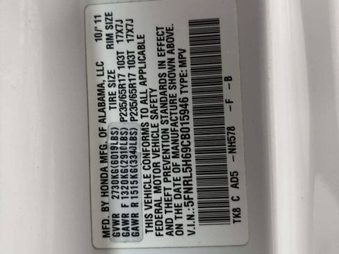 Used 2012 Honda Odyssey EX-L image 40