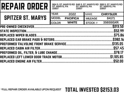 Used 2022 Chrysler Pacifica Touring-L image 3