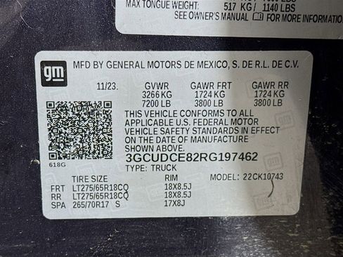 Used 2024 Chevrolet Silverado 1500 Custom Trail Boss image 29