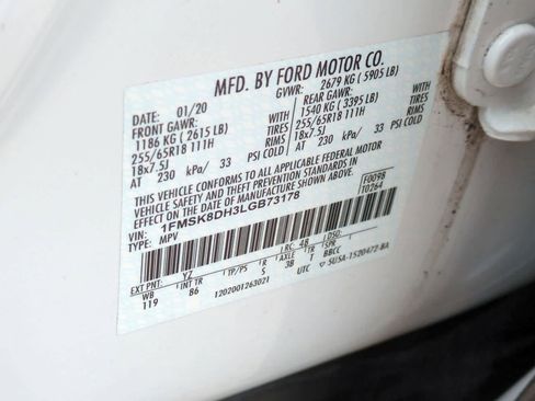 Used 2020 Ford Explorer XLT w/ Comfort Package image 35