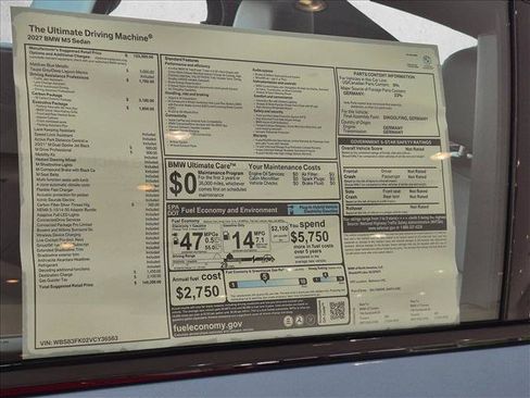 New 2027 BMW M5 AWD/4WD image 16