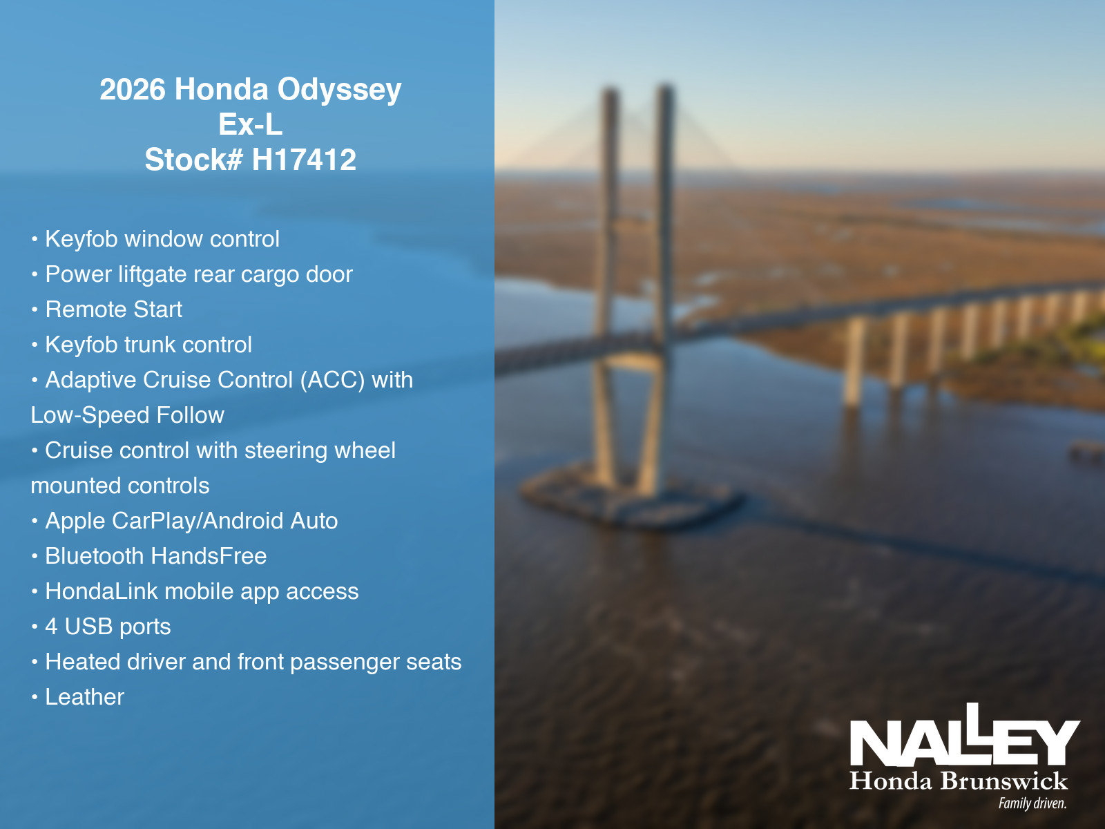 New 2026 Honda Odyssey EX-L image 33