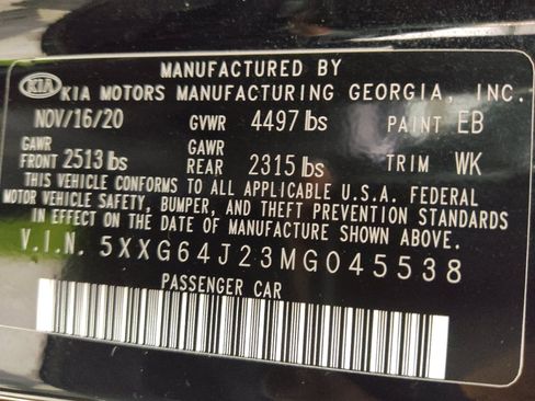 Used 2021 Kia K5 GT-Line AWD/4WD image 33