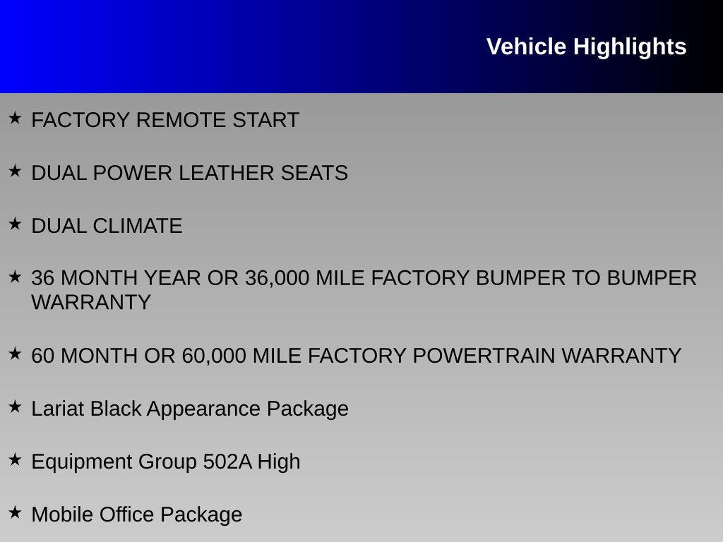 Used 2024 Ford F150 Lariat w/ Equipment Group 502A High AWD/4WD image 12