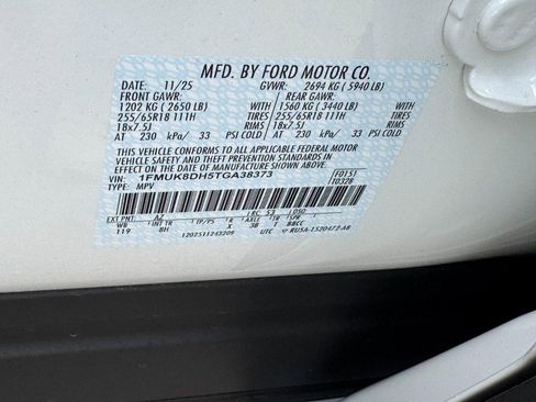 New 2026 Ford Explorer Active image 17