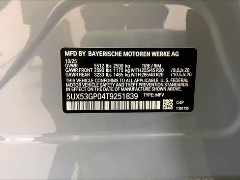 New 2026 BMW X3 xDrive30 w/ M Sport Package image 21